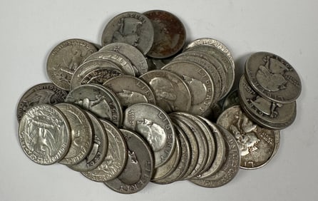 WASHINGTON SILVER QUARTER ROLL