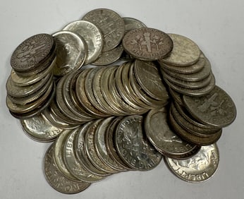 ROOSEVELT SILVER DIME ROLL