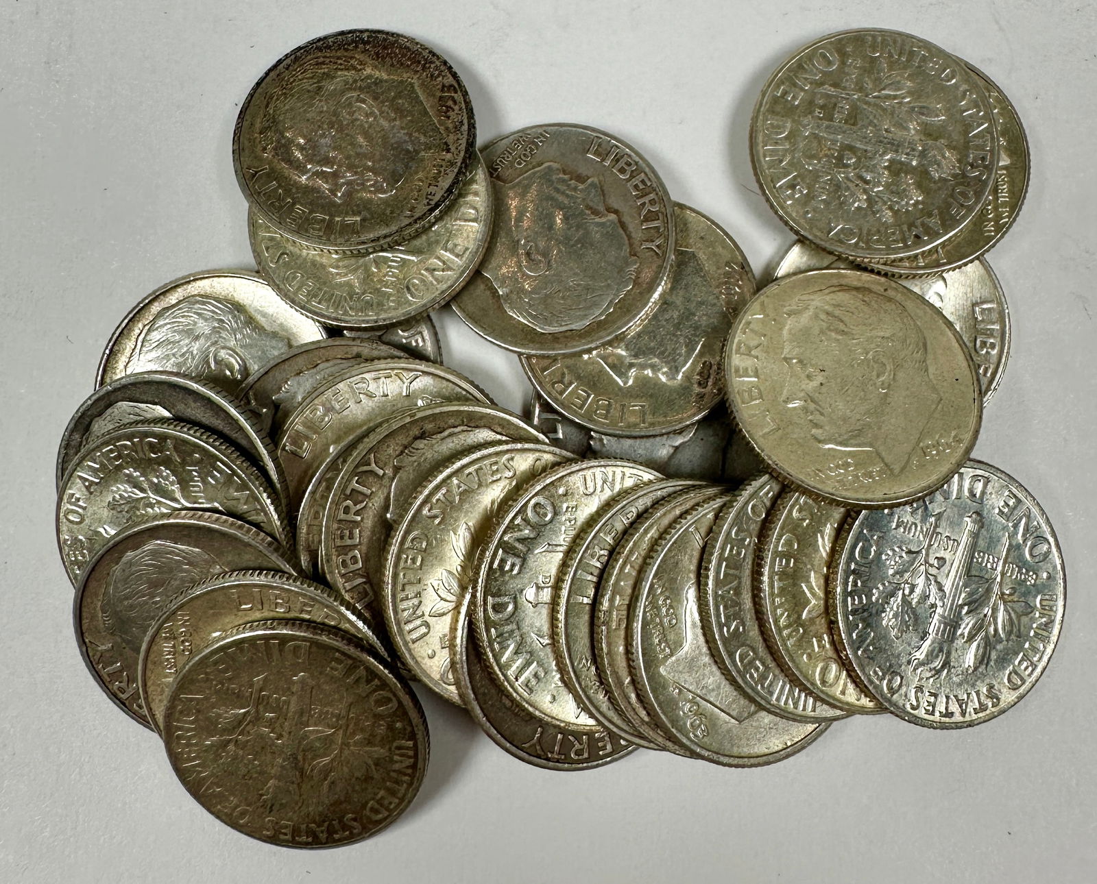 ROOSEVELT SILVER DIMES (1 of 1)