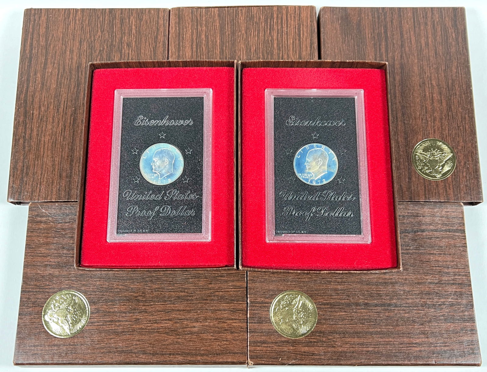 1972 BROWN IKE SILVER DOLLARS (1 of 1)