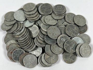 COLLECTION OF 1943 STEEL CENTS