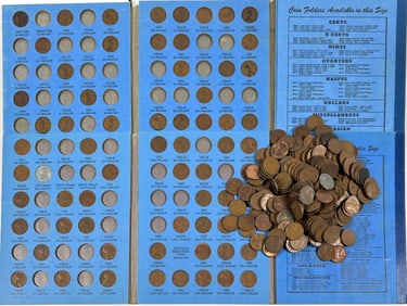 COLLECTION OF LINCOLN - WHEAT CENTS