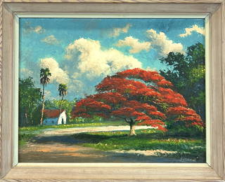 HAROLD NEWTON HIGHWAYMEN PAINTING