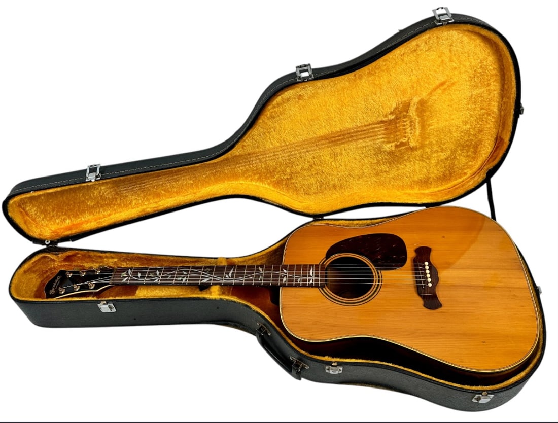 KISO GRAND SUZUKI K 190J GUITAR: SERIAL 00802, EARLY 1960/1970S, STEEL STRING