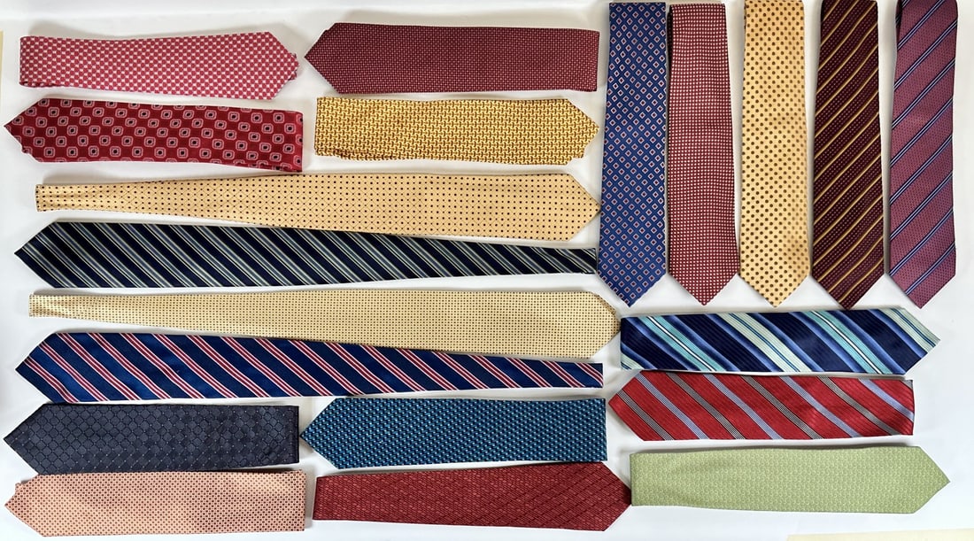 MEN'S FASHION - HIGH STYLE MEN'S TIES: SALVATORE FERRAGAMMO, BRIONI, ERMENEGILDO ZEGNA.