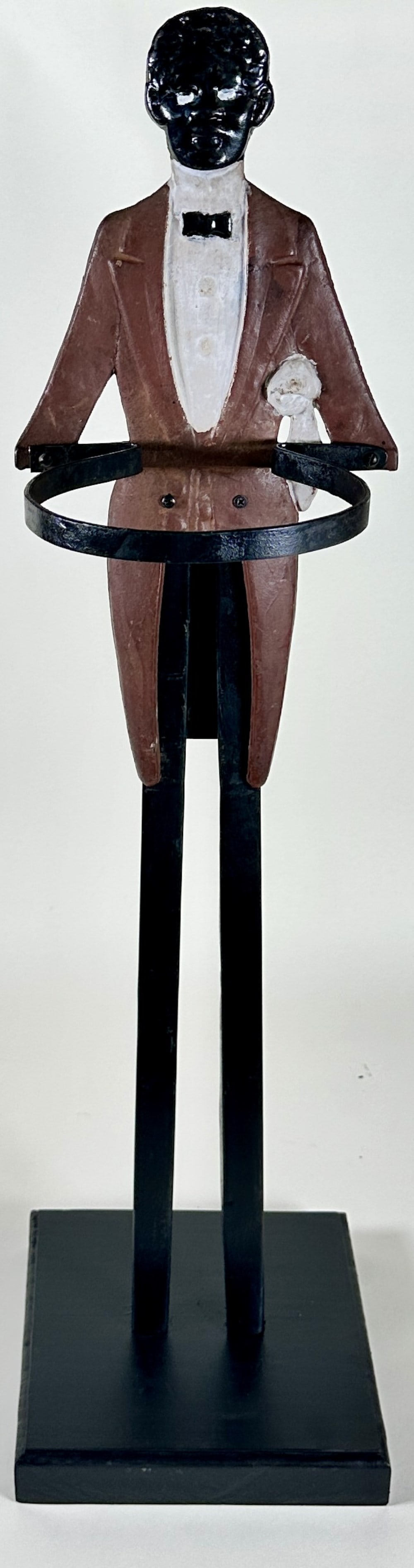BLACK AMERICANA - ASHTRAY STAND: UNMARKED. 33".