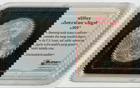 2003 AMERICAN SILVER EAGLE