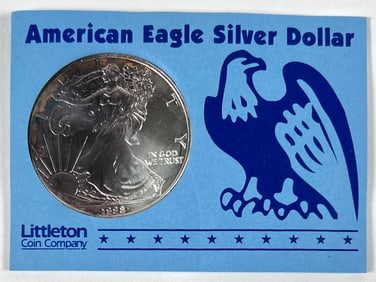 1998 AMERICAN SILVER EAGLE