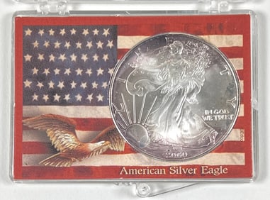 2000 AMERICAN SILVER EAGLE