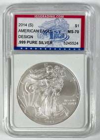 2014-S AMERICAN SILVER EAGLE