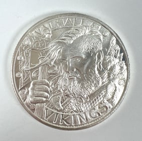 VALHALLA VIKINGS SILVER COIN