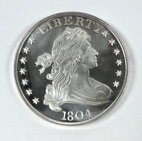 1804 LIBERTY SILVER BULLION COIN