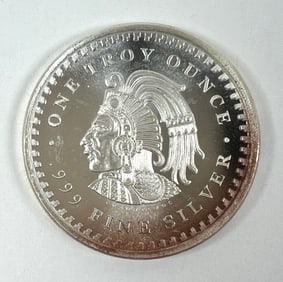 MEXICO CUAUHTEMOC SILVER BULLION COIN