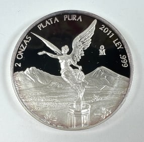 2011 MEXICO 2 OZ. SILVER LIBERTAD