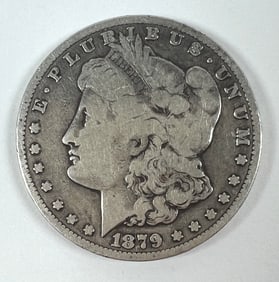 1879-CC MORGAN SILVER DOLLAR