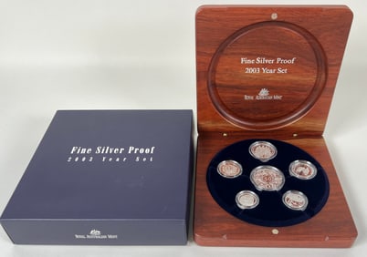 2003 AUSTRALIA YEAR SET IN SILVER