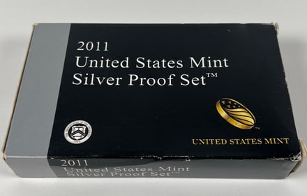 2011 U.S. MINT SILVER PROOF SET