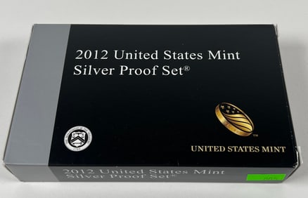 2012 U.S. MINT SILVER PROOF SET