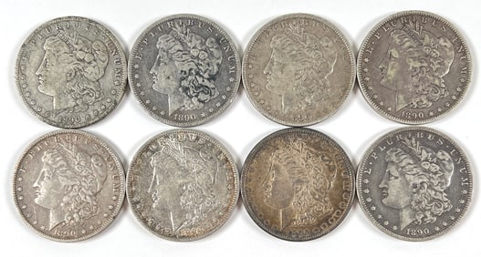 1890 MORGAN SILVER DOLLARS