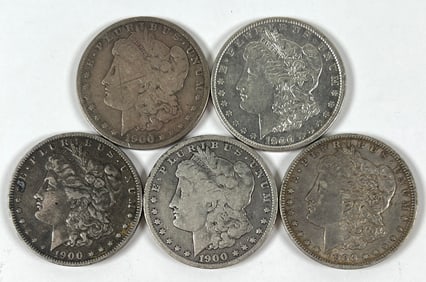 1900 MORGAN SILVER DOLLARS