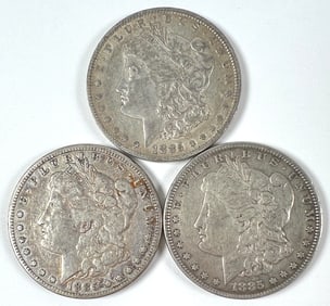 1883 MORGAN SILVER DOLLARS