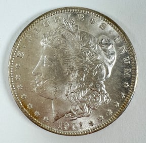1901-O MORGAN SILVER DOLLAR BU