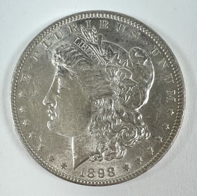 1898 MORGAN SILVER DOLLAR BU