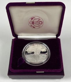 1986 AMERICAN SILVER EAGLE PROOF