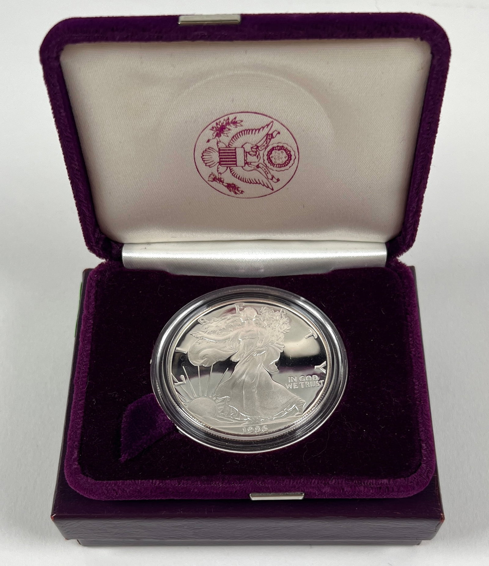 1986 AMERICAN SILVER EAGLE PROOF (1 of 1)