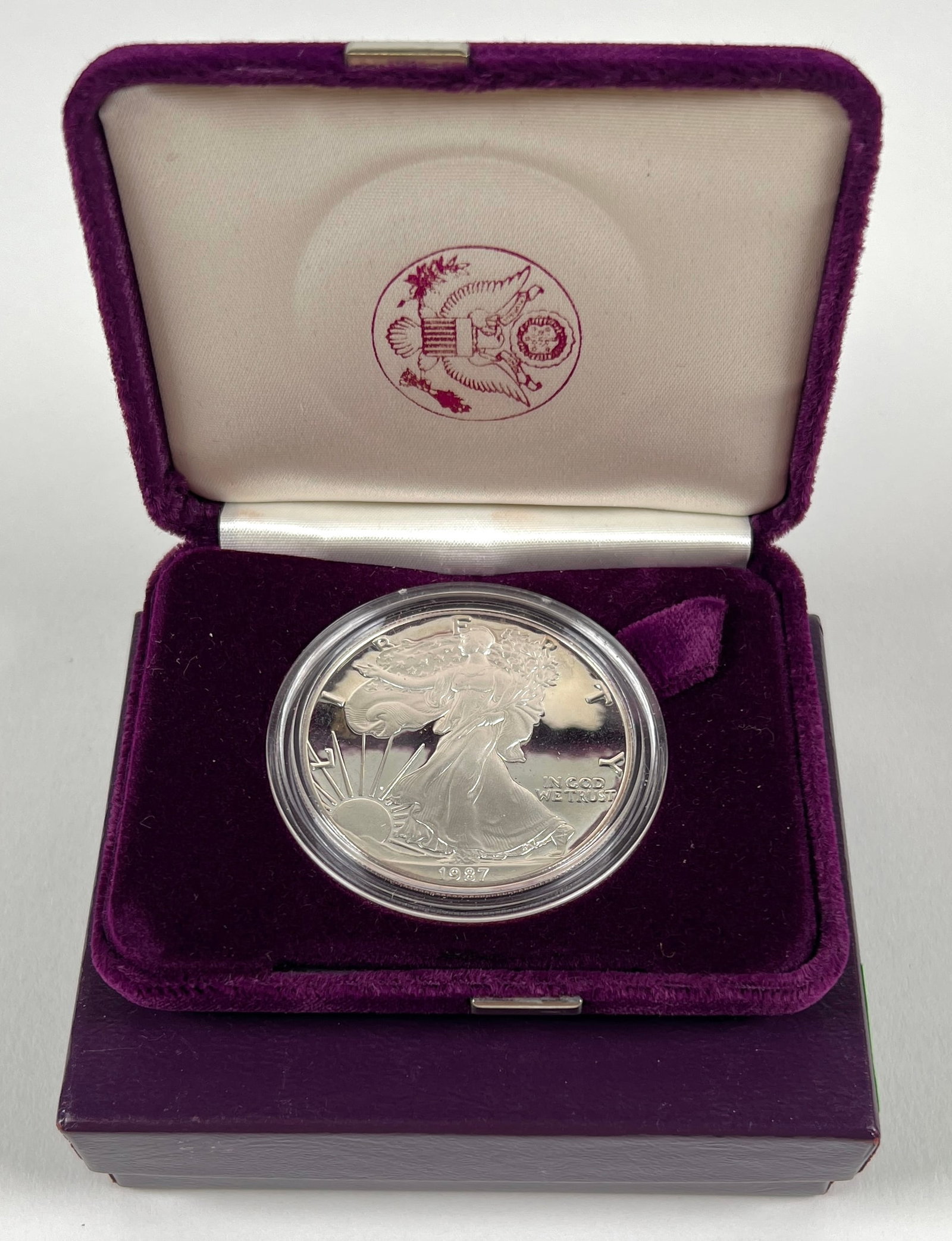 1987 AMERICAN SILVER EAGLE PROOF (1 of 1)