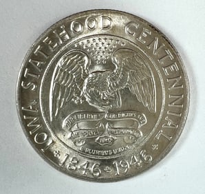 1946 IOWA CENTENNIAL HALF DOLLAR