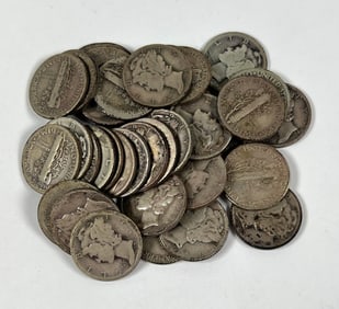 MERCURY SILVER DIME COLLECTION