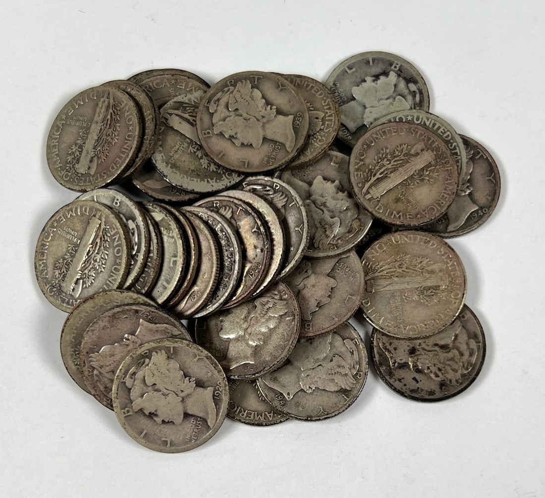 MERCURY SILVER DIME COLLECTION (1 of 1)