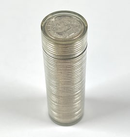 UNC. ROLL OF ROOSEVELT SILVER DIMES