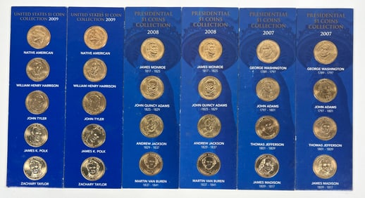 2007-9 U.S. PRESIDENTIAL COIN SERIES