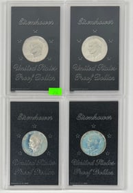 1972 EISENHOWER SILVER DOLLARS