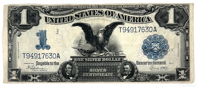 1899 U.S. $1 BLACK EAGLE NOTE