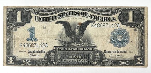 1899 U.S. $1 BLACK EAGLE NOTE