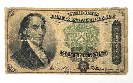 1861 U.S. FRACTIONAL CURRENCY