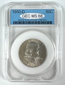 1950-D FRANKLIN HALF DOLLAR