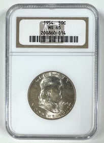 1954 FRANKLIN HALF DOLLAR