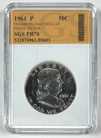 1961 FRANKLIN HALF DOLLAR
