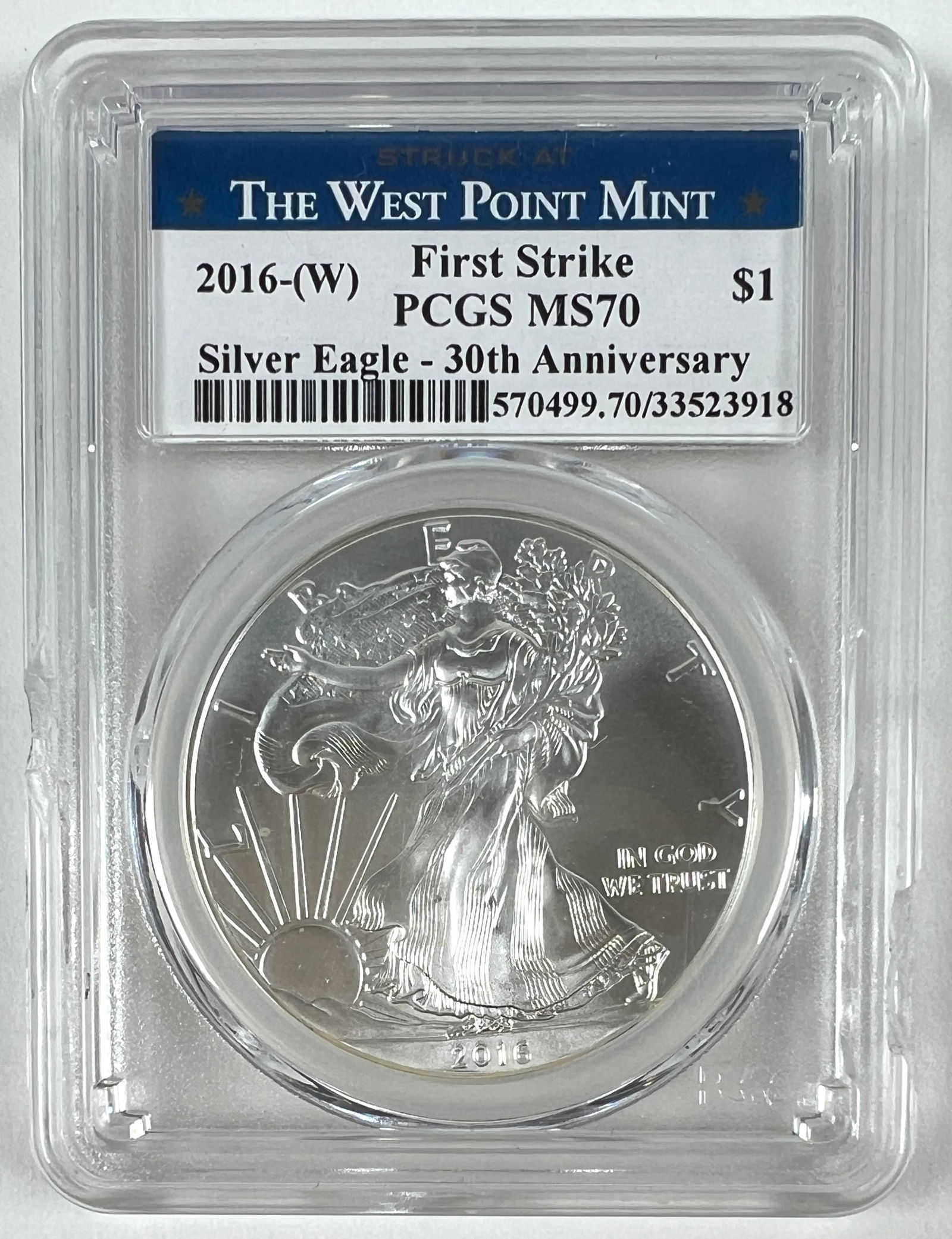 2016-W AMERICAN SILVER EAGLE (1 of 2)