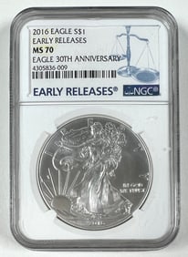 2016 AMERICAN SILVER EAGLE