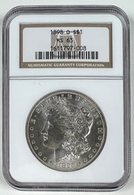 1898-O MORGAN SILVER DOLLAR