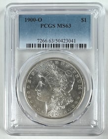 1900-O MORGAN SILVER DOLLAR