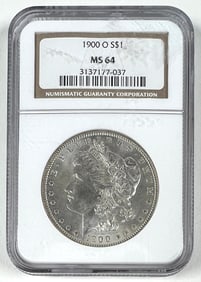 1900-O MORGAN SILVER DOLLAR