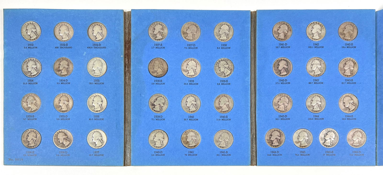 U.S. WASHINGTON QUARTER SET (1 of 1)