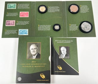 2014 FDR COIN & CHRONICLES SET