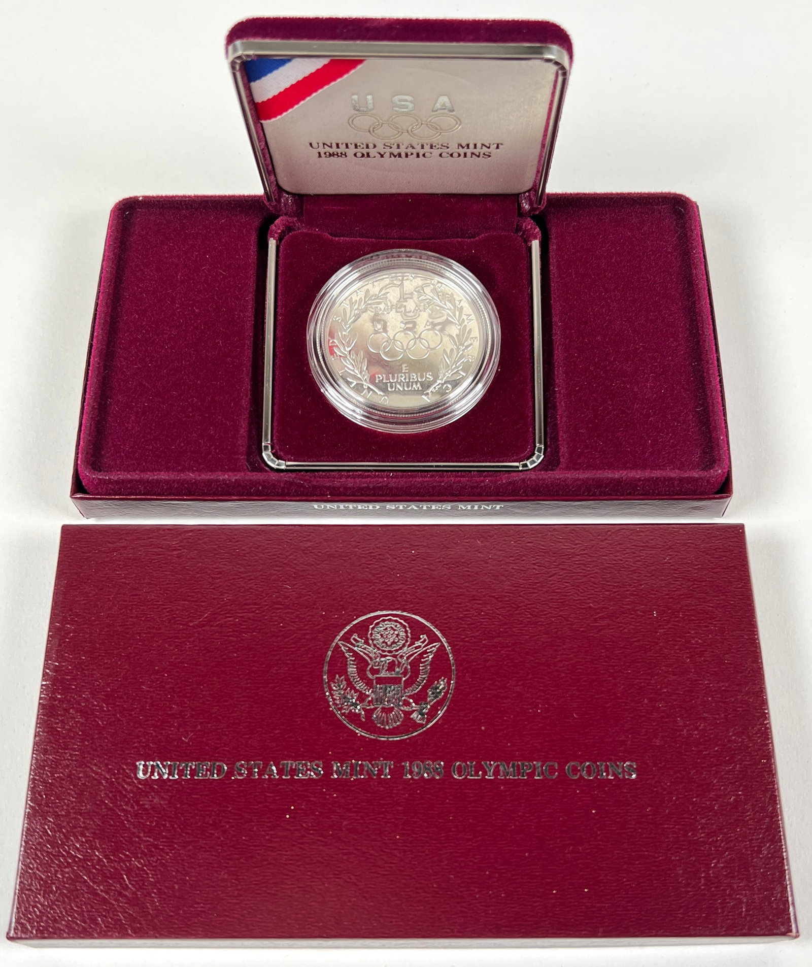 1988 U.S. OLYMPICS SILVER DOLLAR (1 of 1)